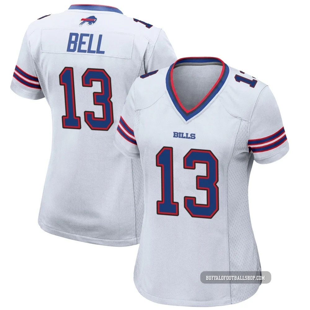 Skyler Bell ＃13 Buffalo Bills Game White Women's Jersey