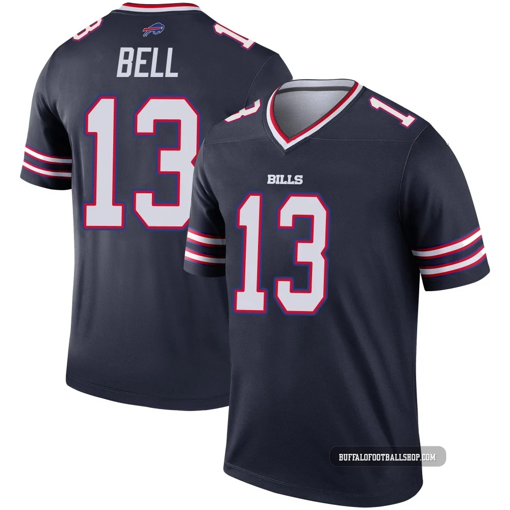 Skyler Bell ＃13 Buffalo Bills Legend Navy Youth Inverted Jersey