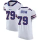 Spencer Brown ＃79 Buffalo Bills Elite White Men's Vapor Untouchable Jersey