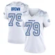 Spencer Brown ＃79 Buffalo Bills Game White Women's 2025 Rivalries Collection Jersey