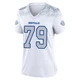 Spencer Brown ＃79 Buffalo Bills Game White Women's 2025 Rivalries Collection Jersey