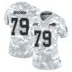 Spencer Brown ＃79 Buffalo Bills Limited Arctic Camo Women's 2024 Salute to Service Jersey