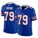 Spencer Brown ＃79 Buffalo Bills Limited Royal Men's Vapor F.U.S.E. Jersey