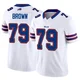 Spencer Brown ＃79 Buffalo Bills Limited White Youth Vapor F.U.S.E. Jersey