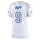 Taylor Rapp ＃9 Buffalo Bills Game White Women's 2025 Rivalries Collection Jersey