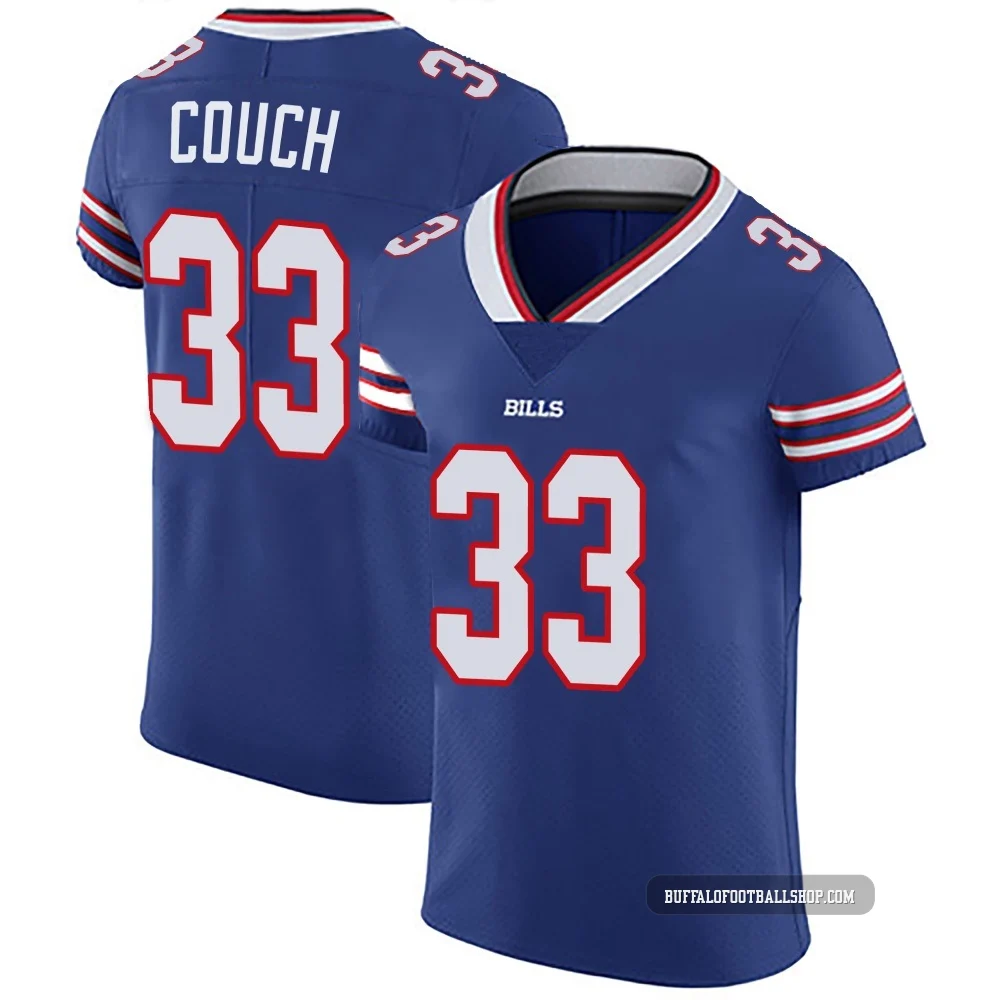 Te'Cory Couch ＃33 Buffalo Bills Elite Royal Blue Men's Team Color Vapor Untouchable Jersey