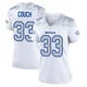 Te'Cory Couch ＃33 Buffalo Bills Game White Women's 2025 Rivalries Collection Jersey