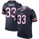 Te'Cory Couch ＃33 Buffalo Bills Legend Navy Men's Inverted Jersey