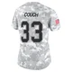 Te'Cory Couch ＃33 Buffalo Bills Limited Arctic Camo Women's 2024 Salute to Service Jersey