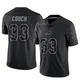 Te'Cory Couch ＃33 Buffalo Bills Limited Black Men's Reflective Jersey