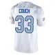 Te'Cory Couch ＃33 Buffalo Bills Limited White Men's 2025 Rivalries Collection Jersey