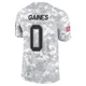 Theron Gaines ＃0 Buffalo Bills Limited Arctic Camo Men's 2024 Salute to Service Jersey