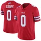 Theron Gaines ＃0 Buffalo Bills Limited Red Youth Color Rush Vapor Untouchable Jersey