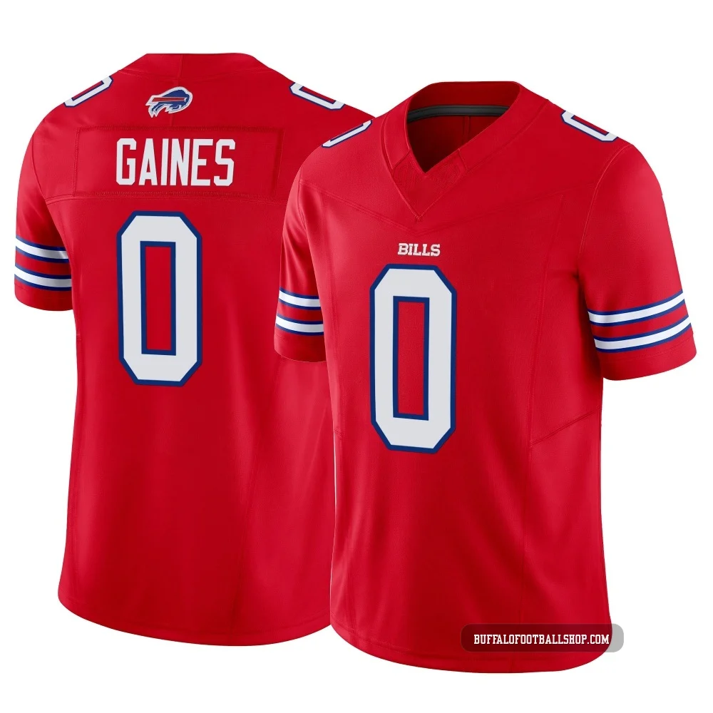 Theron Gaines ＃0 Buffalo Bills Limited Red Youth Vapor F.U.S.E. Jersey