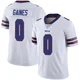 Theron Gaines ＃0 Buffalo Bills Limited White Youth Color Rush Vapor Untouchable Jersey
