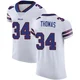 Thurman Thomas ＃34 Buffalo Bills Elite White Men's Vapor Untouchable Jersey