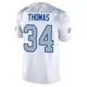 Thurman Thomas ＃34 Buffalo Bills Limited White Men's 2025 Rivalries Collection Jersey