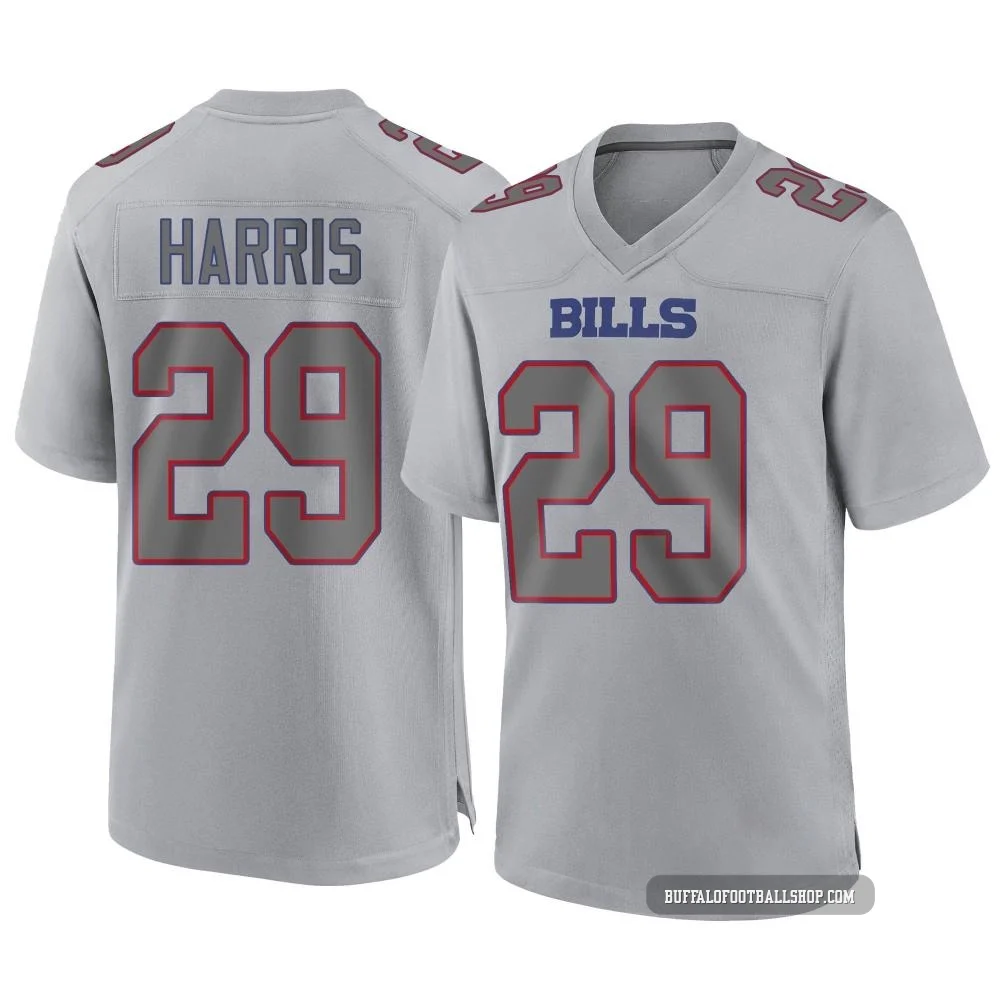 Tim Harris ＃29 Buffalo Bills Game Gray Youth Atmosphere Fashion Jersey