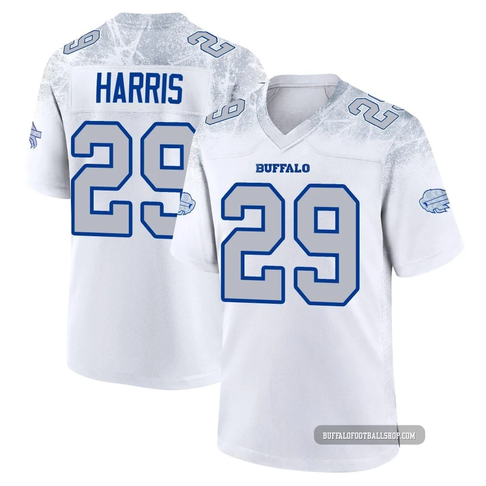 Tim Harris ＃29 Buffalo Bills Game White Youth 2025 Rivalries Collection Jersey
