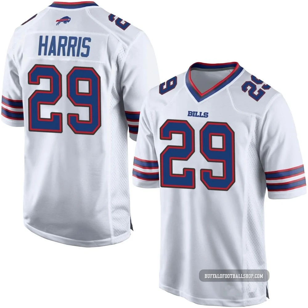 Tim Harris ＃29 Buffalo Bills Game White Youth Jersey