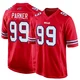 T.J. Parker ＃99 Buffalo Bills Game Red Youth Alternate Jersey