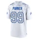 T.J. Parker ＃99 Buffalo Bills Game White Men's 2025 Rivalries Collection Jersey
