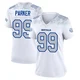 T.J. Parker ＃99 Buffalo Bills Game White Women's 2025 Rivalries Collection Jersey