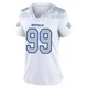 T.J. Parker ＃99 Buffalo Bills Game White Women's 2025 Rivalries Collection Jersey