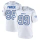 T.J. Parker ＃99 Buffalo Bills Game White Youth 2025 Rivalries Collection Jersey