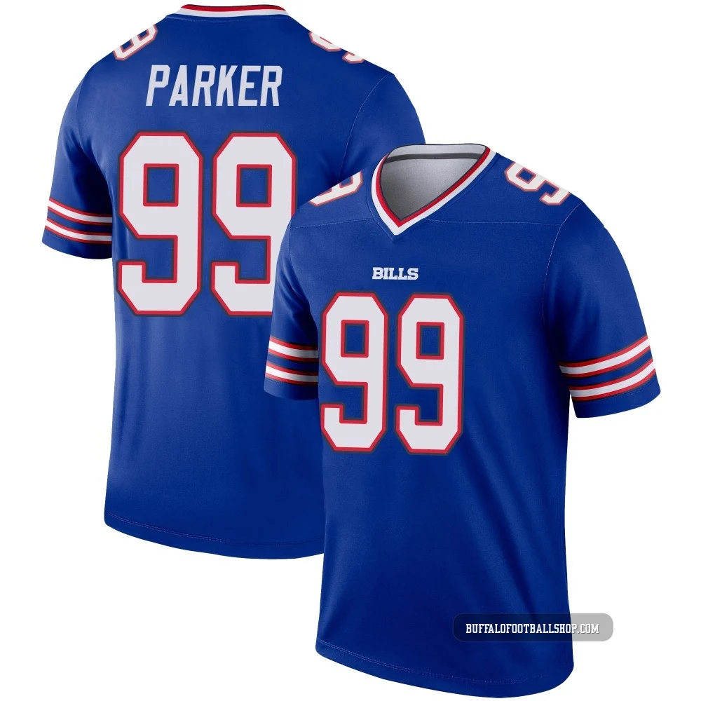 T.J. Parker ＃99 Buffalo Bills Legend Royal Youth Jersey