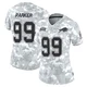 T.J. Parker ＃99 Buffalo Bills Limited Arctic Camo Women's 2024 Salute to Service Jersey