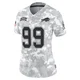 T.J. Parker ＃99 Buffalo Bills Limited Arctic Camo Women's 2024 Salute to Service Jersey