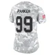 T.J. Parker ＃99 Buffalo Bills Limited Arctic Camo Women's 2024 Salute to Service Jersey
