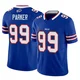 T.J. Parker ＃99 Buffalo Bills Limited Royal Men's Vapor F.U.S.E. Jersey