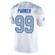 T.J. Parker ＃99 Buffalo Bills Limited White Youth 2025 Rivalries Collection Jersey