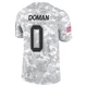 Tommy Doman ＃0 Buffalo Bills Limited Arctic Camo Men's 2024 Salute to Service Jersey