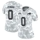 Tommy Doman ＃0 Buffalo Bills Limited Arctic Camo Women's 2024 Salute to Service Jersey