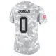 Tommy Doman ＃0 Buffalo Bills Limited Arctic Camo Women's 2024 Salute to Service Jersey