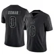Tommy Doman ＃0 Buffalo Bills Limited Black Men's Reflective Jersey