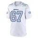 Travis Clayton ＃67 Buffalo Bills Game White Men's 2025 Rivalries Collection Jersey