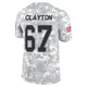 Travis Clayton ＃67 Buffalo Bills Limited Arctic Camo Youth 2024 Salute to Service Jersey