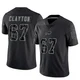 Travis Clayton ＃67 Buffalo Bills Limited Black Youth Reflective Jersey