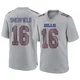 Trent Sherfield ＃16 Buffalo Bills Game Gray Men's Atmosphere Fashion Jersey