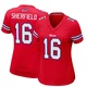 Trent Sherfield ＃16 Buffalo Bills Game Red Women's Alternate Jersey