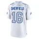 Trent Sherfield ＃16 Buffalo Bills Game White Men's 2025 Rivalries Collection Jersey
