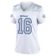 Trent Sherfield ＃16 Buffalo Bills Game White Women's 2025 Rivalries Collection Jersey