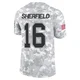 Trent Sherfield ＃16 Buffalo Bills Limited Arctic Camo Youth 2024 Salute to Service Jersey