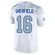 Trent Sherfield ＃16 Buffalo Bills Limited White Youth 2025 Rivalries Collection Jersey