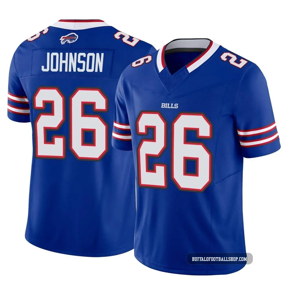 Ty Johnson ＃26 Buffalo Bills Limited Royal Youth Vapor F.U.S.E. Jersey