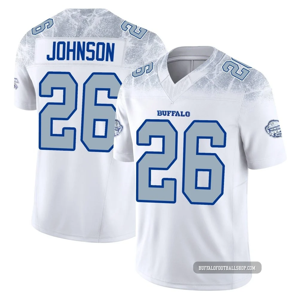 Ty Johnson ＃26 Buffalo Bills Limited White Youth 2025 Rivalries Collection Jersey